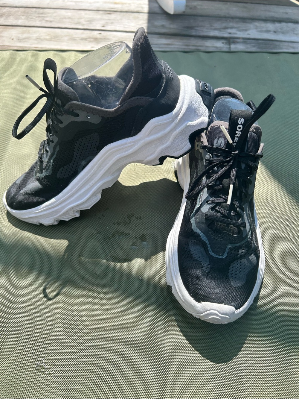 ❌Sold ❌SOREL Kinetic Breakthru Day Lace Sneaker woman’s size 8 - Picture 2 of 7